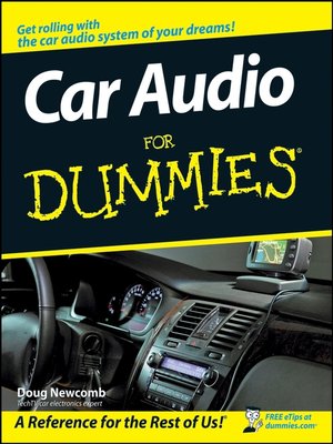 cover image of Car Audio For Dummies